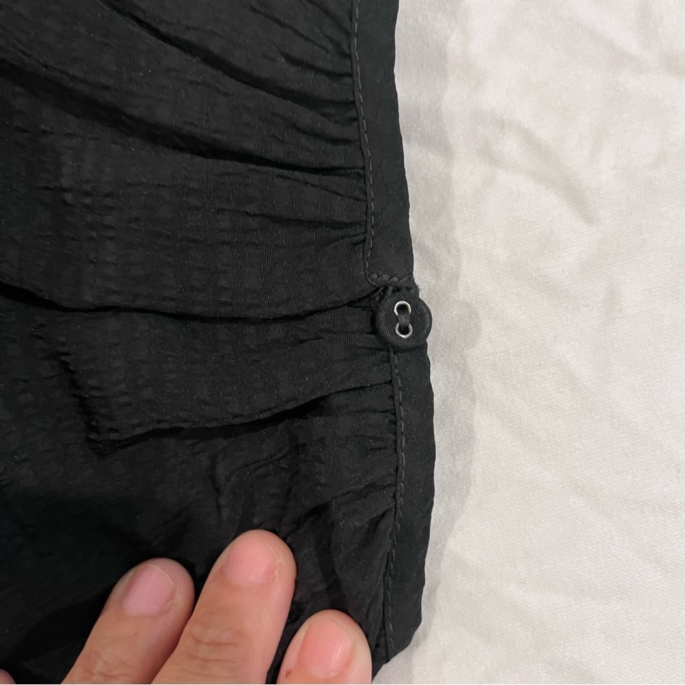 Madewell Textured Black Sleeveless Top - Picture 9 of 9